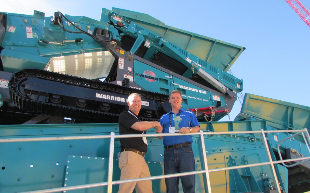 Lincom Group wins Powerscreen Regional Dealer of the Year Award