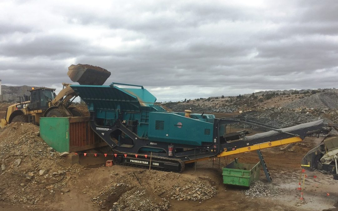 Crushing Service Solutions receives the very last Powerscreen Premiertrak 1180